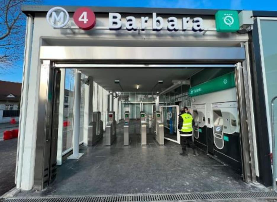 Magnifique Duplex 45 M2 Aux Portes De Paris Metro Barbara A 30Mn Expo Porte De Versailles Montrouge Buitenkant foto