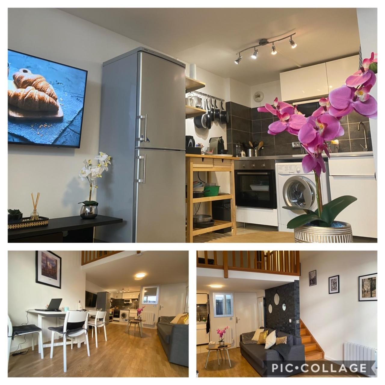 Magnifique Duplex 45 M2 Aux Portes De Paris Metro Barbara A 30Mn Expo Porte De Versailles Montrouge Buitenkant foto